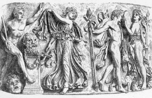 Рисунок 4. Праздник Диониса, рельеф античного саркофага.